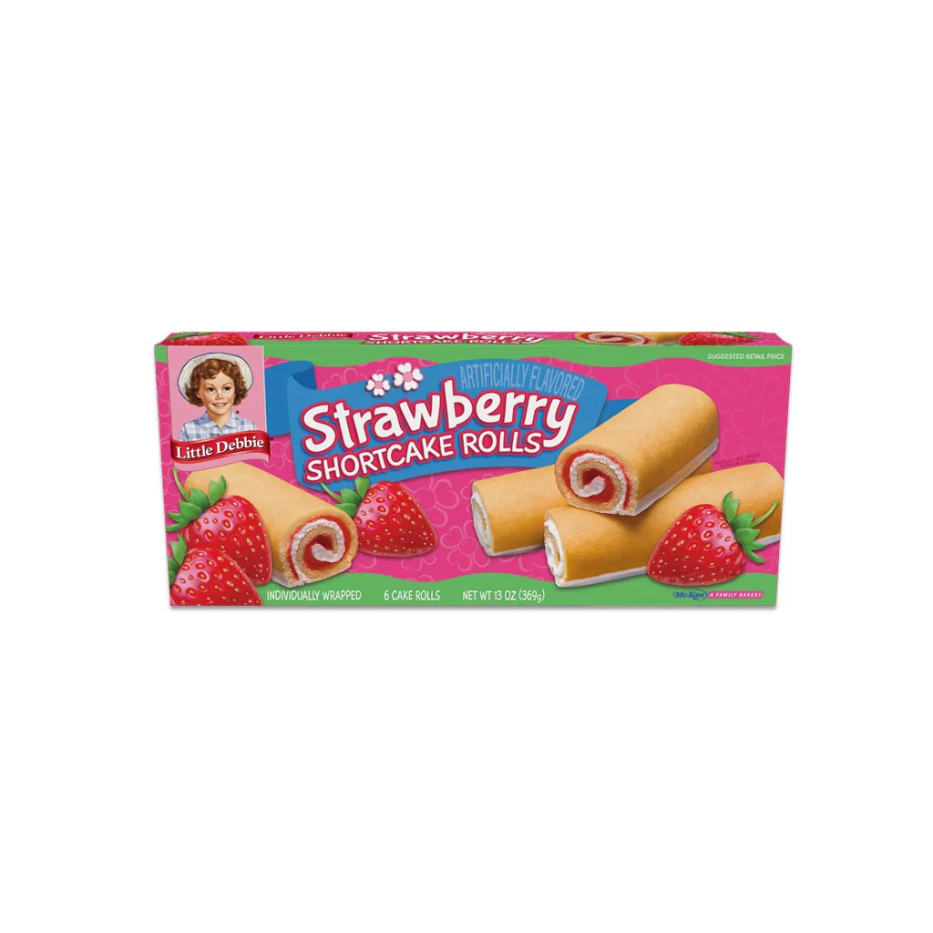 Strawberry Shortcake Rolls